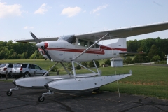 Roger, Roger Where Are You?  At the Amphibian Plane, Of Course.  He's also an amphibian pilot/instructor.